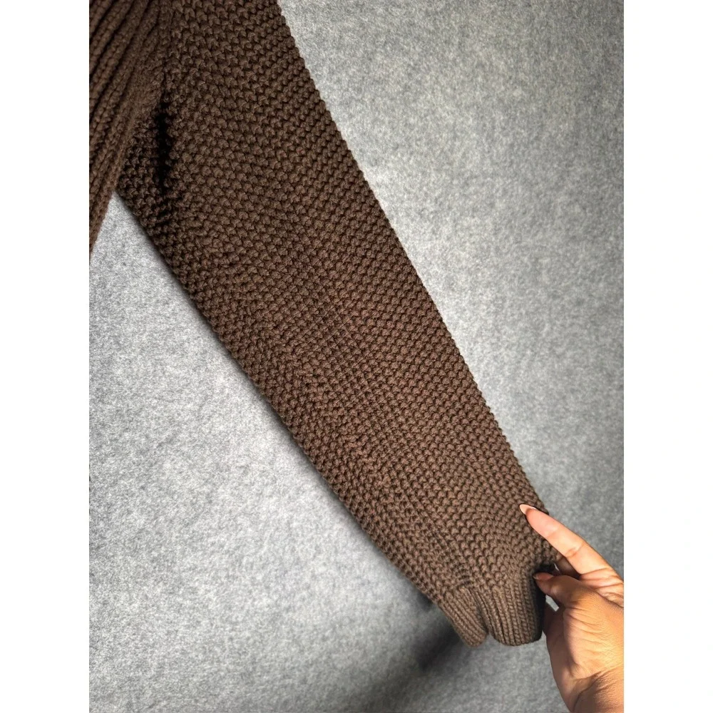 Lauren Ralph Lauren Brown Cardigan Sweater
Cotton. - Picture 3 of 7